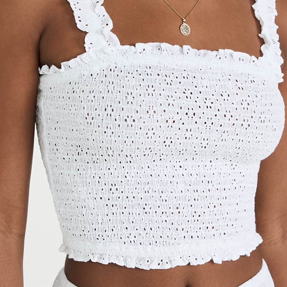 Playa Lucia Smocked Tank